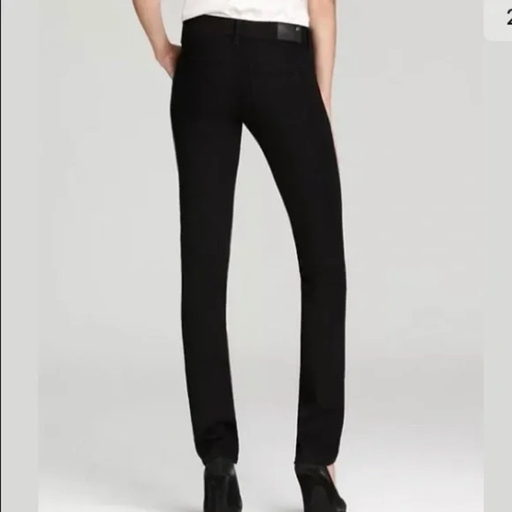 Dl1961‎ Grace Onyx high Rise Straight jeans casual staple base minimal grunge